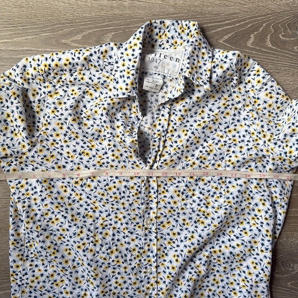 Frank & Eileen Relaxed Fit Floral Button-Up Shirt XS - Picture 9 of 10